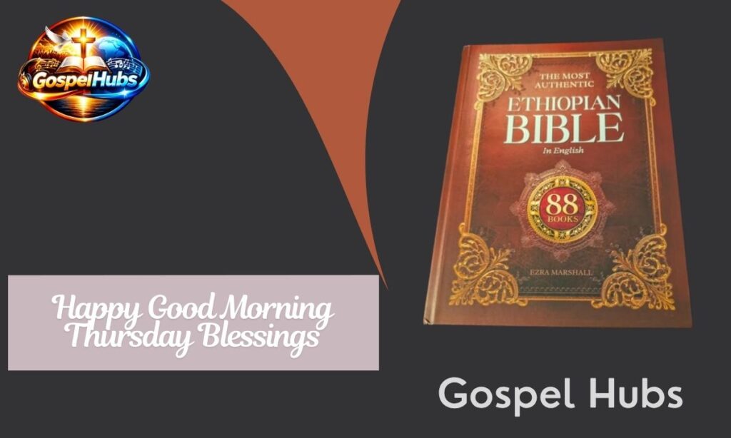 Happy Good Morning Thursday Blessings