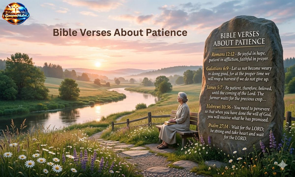 130 Bible Verses About Patience