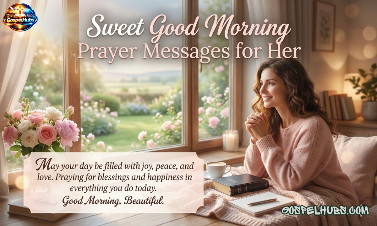 180+ Sweet Good Morning Prayer Messages for Her