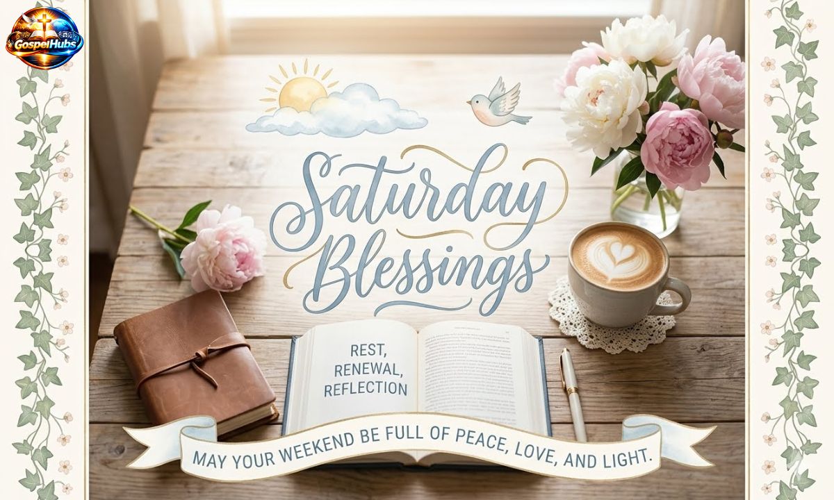 370 Beautiful Saturday Blessings, Quotes, Prayers, Wishes, Images & GIF Ideas