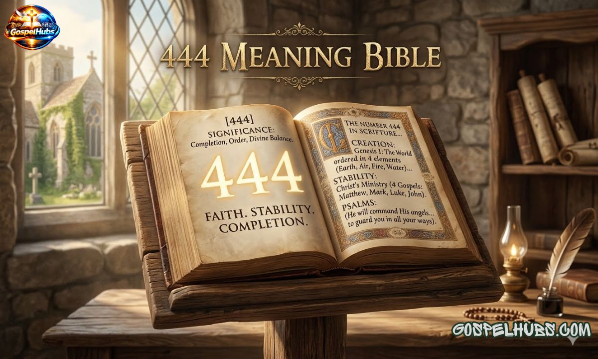 444 Meaning Bible: Discover God's Divine Message in Numbers