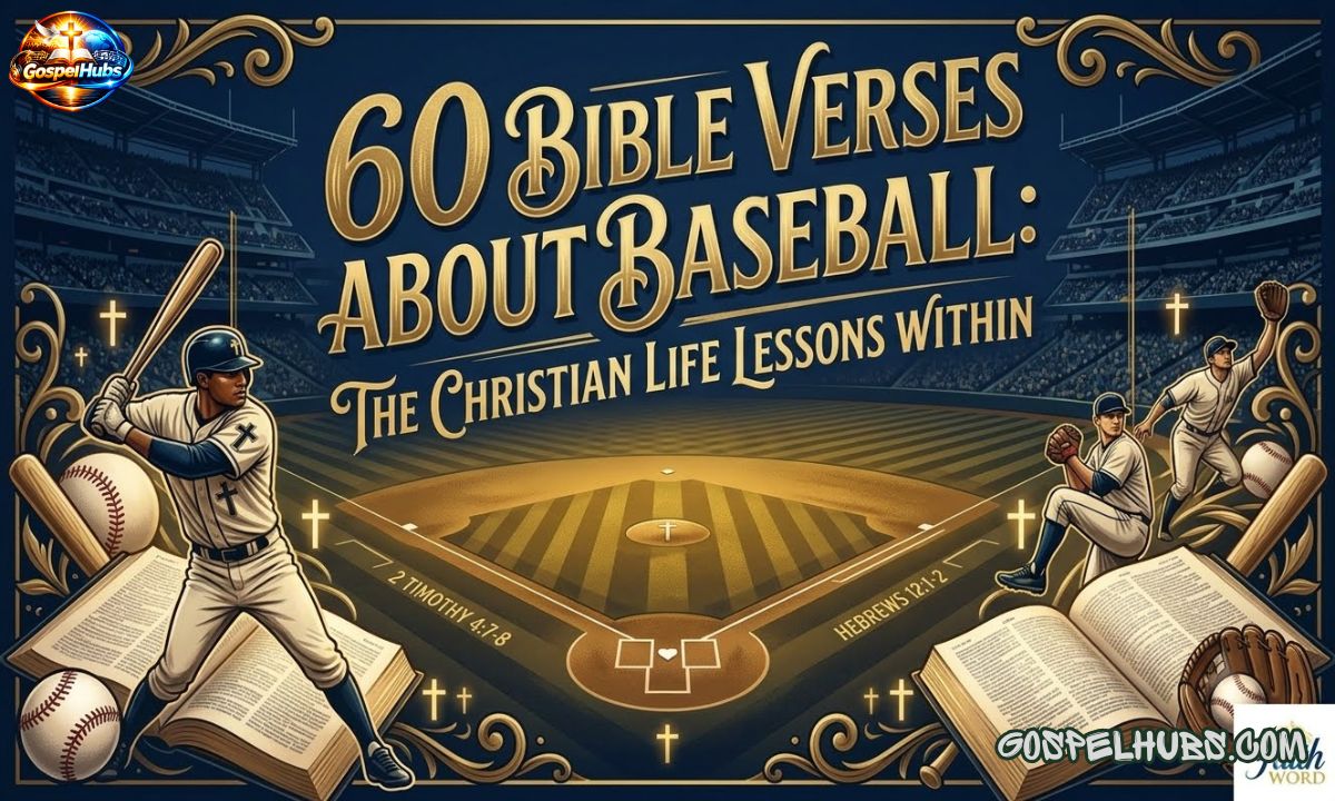 60 Bible Verses About Baseball: The Christian Life Lessons Within