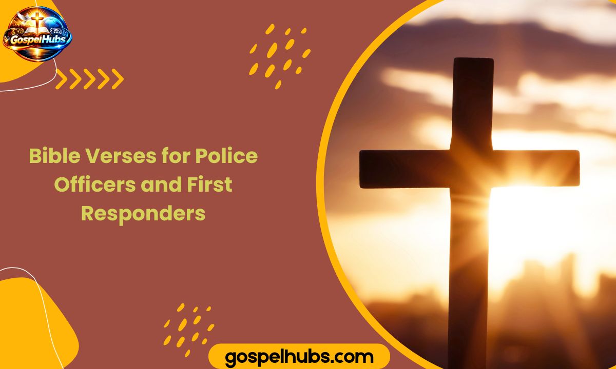 65 Bible Verses for Police Officers and First Responders