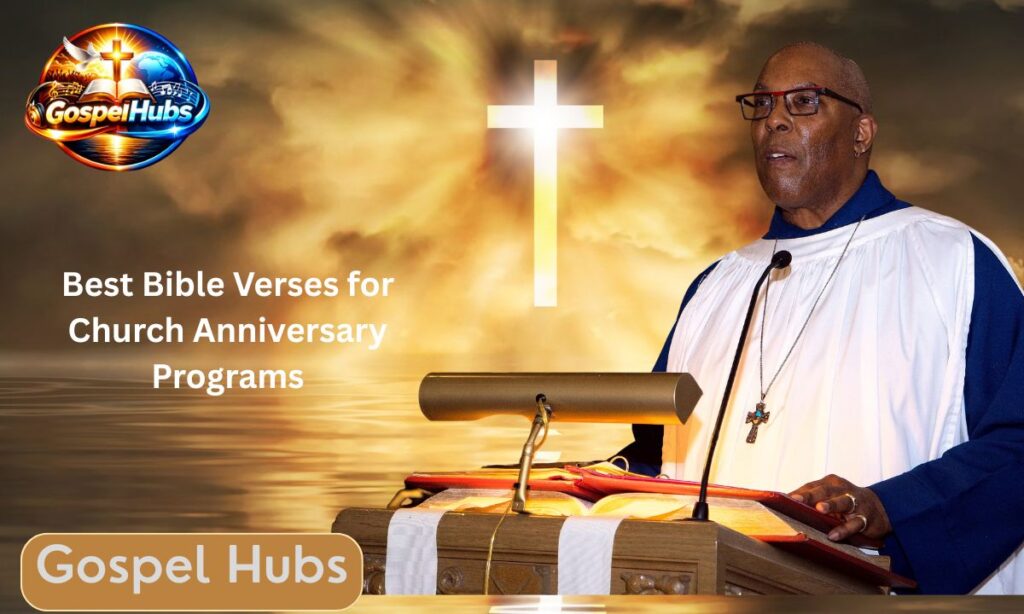 Best Bible Verses for Church Anniversary Programs