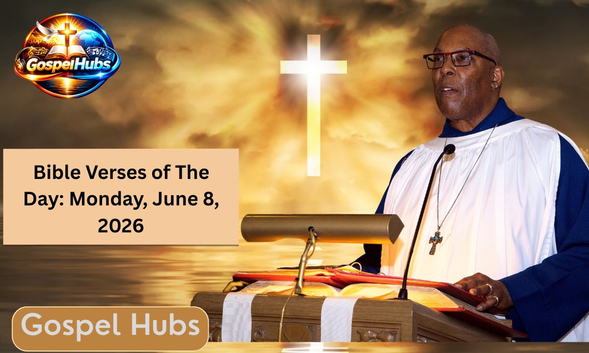 Bible Verses of The Day: Monday, June 8, 2026