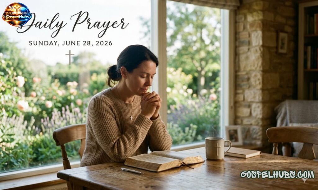 Daily Prayer for June 28, 2026