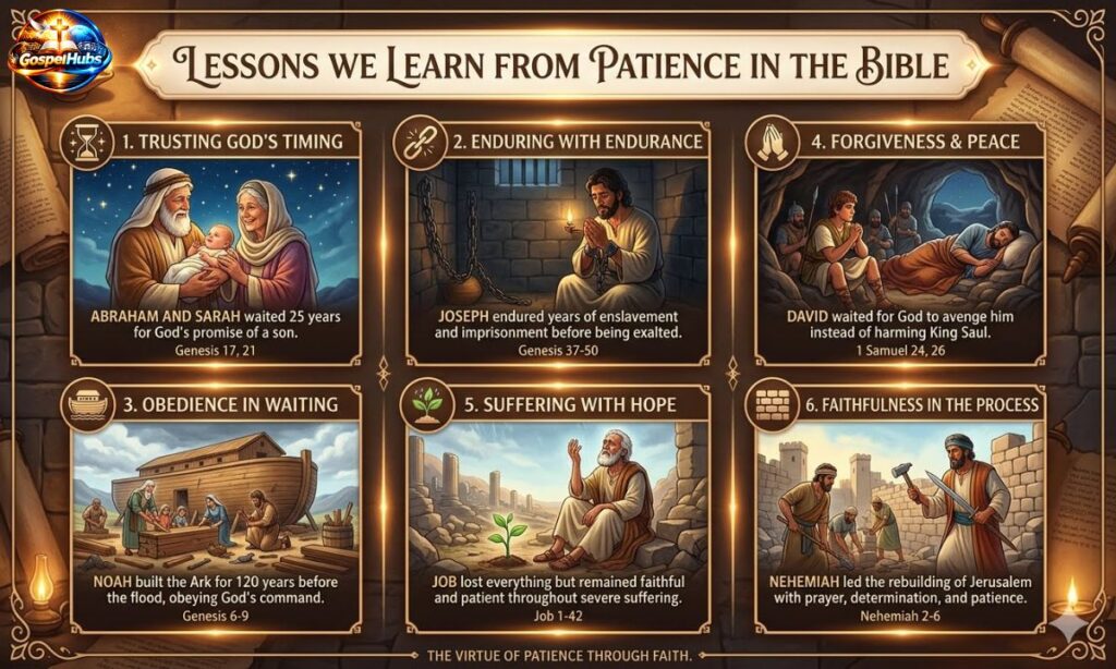 Lessons We Learn from Patience in the Bible