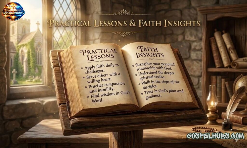 Practical Lessons & Faith Insights