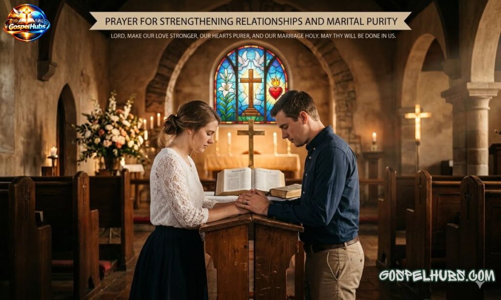 Prayer for Strengthening Relationships and Marital Purity