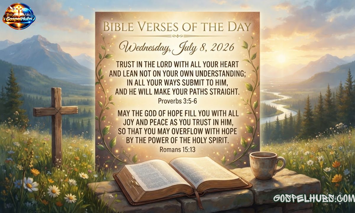 Bible Verses of the Day: Wednesday, July 8, 2026