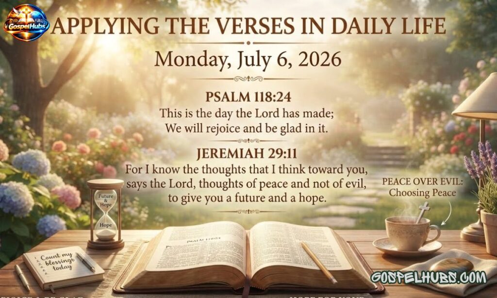 How to Apply This Verse in Daily Life