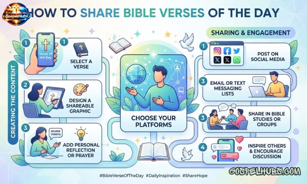 How to Share Bible Verses of the Day