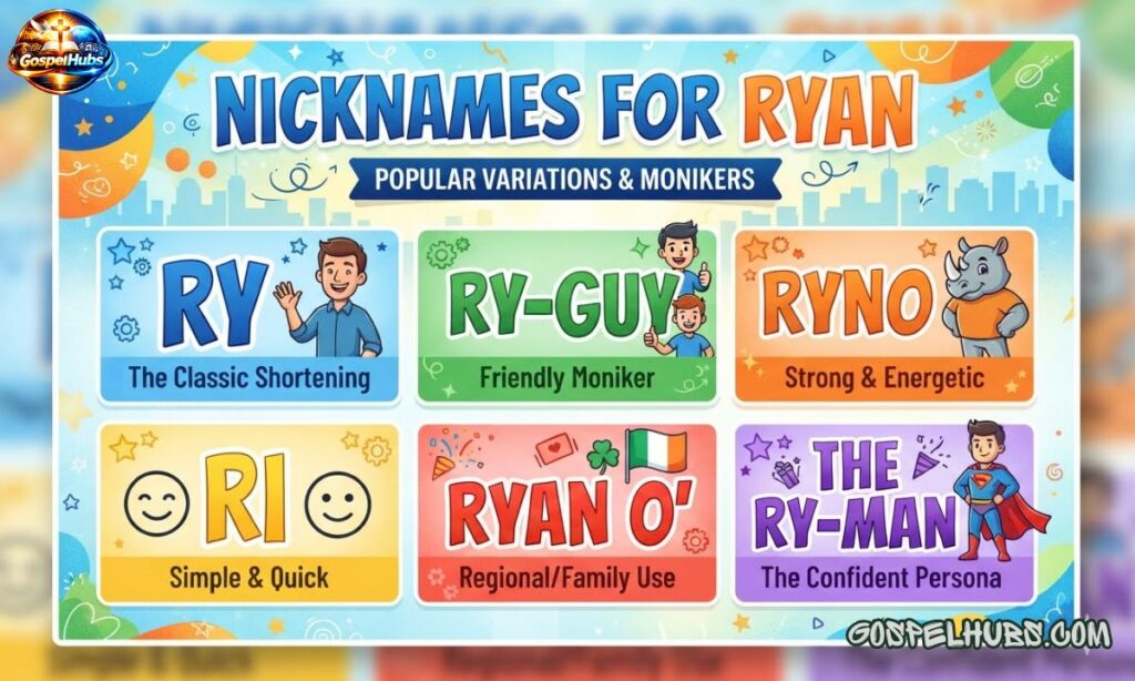 Nicknames for Ryan