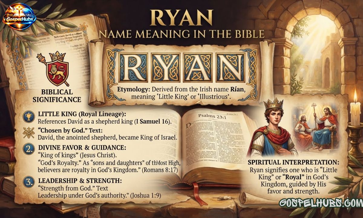 Ryan Name Meaning in the Bible: Is Ryan a Biblical Name? (2026 Guide)