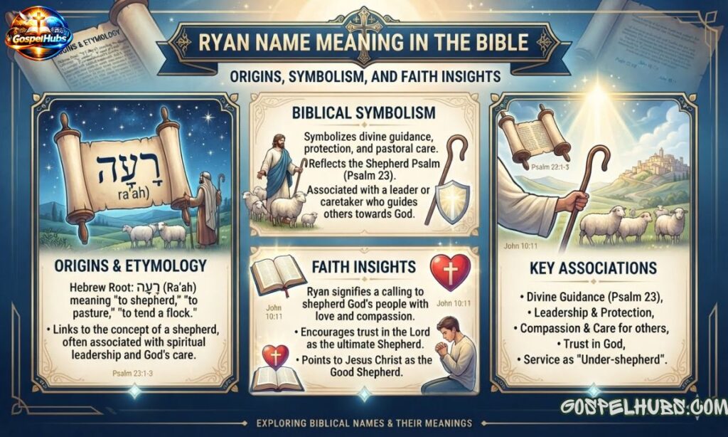 Ryan Name Meaning in the Bible: Origins, Symbolism, and Faith Insights