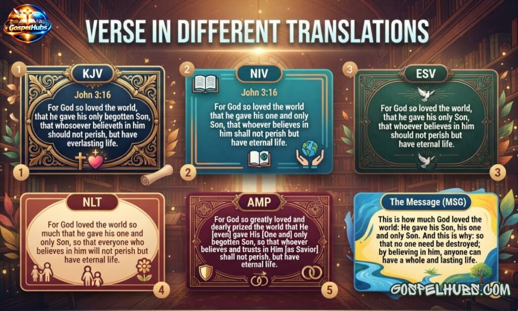 Verse in Different Translations