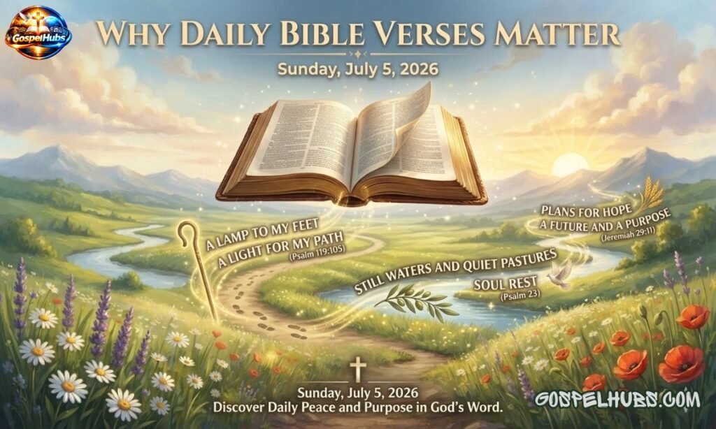 Why Daily Bible Verses Matter